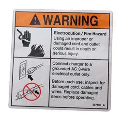 Picture of Decal-Warning-Electrical Hazar