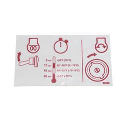 Picture of Decal - Glow Plug U/C
