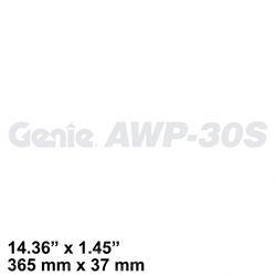 Picture of Decal Cosmetic Genie Awp-30s