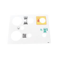 Picture of Console Decal (lexan)