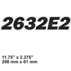 Picture of Decal 2632 Model