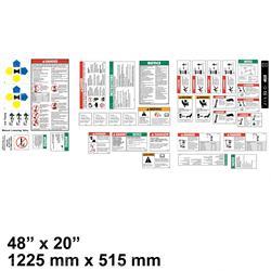 Picture of Decal Kit - Safety/Instruction