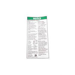 Picture of Decal - Notice Oper.inst Awp-S