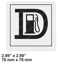 Picture of Decal - Diesel Fuel