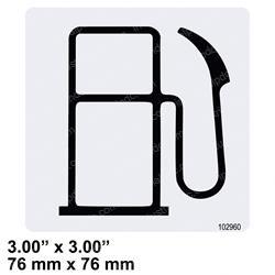 Picture of Decal - Gasoline Only