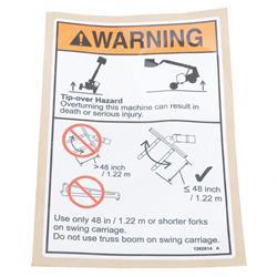 Picture of Decalwarnswg Overturn En