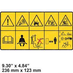 Picture of Decal - Warning