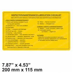 Picture of Decal - Service Indicators