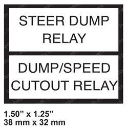 Picture of Decal - Relay Labels
