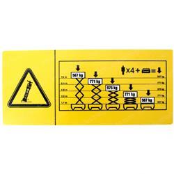 Picture of Decal Danger Maxcap Ce Gs2668