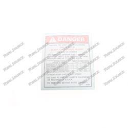 Picture of Decal - Danger