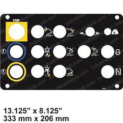 Picture of Decal-Plat Cntrl Panel-Tz50
