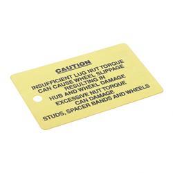 Picture of Caution Tag