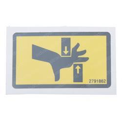 Picture of Decal - Crush Hazard