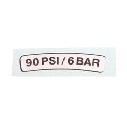 Picture of Decal Tire Press (90 Psi)