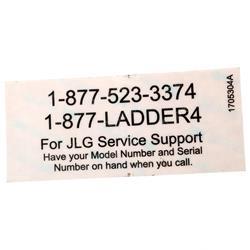 Picture of Decal Alternate Service