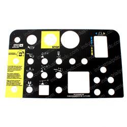 Picture of Decal Platform Control Panel