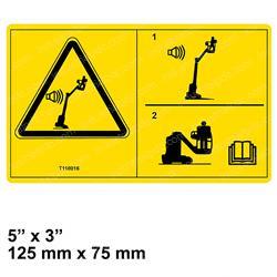 Picture of Decal-Label-Tilt Alarm