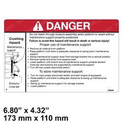 Picture of Decal - Safety Bar