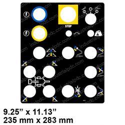 Picture of Decal Ground Contl Panel Tz34