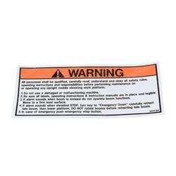 Picture of Decal - Warning Safety