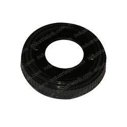 Picture of Cap Horn Button Blk W/Hole