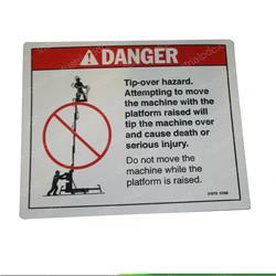Picture of Decal - Danger Tip-Over Hazard