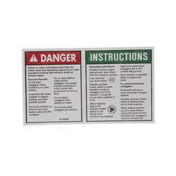 Picture of Decal - Operation Instruction