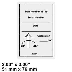 Picture of Decal Label Pbas Voltage