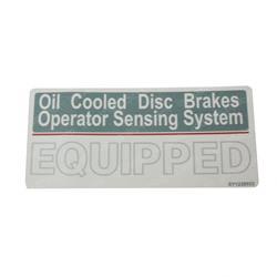 Picture of Decal - Oil Cooled Brakes