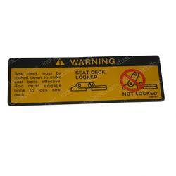Picture of Decal - Warning