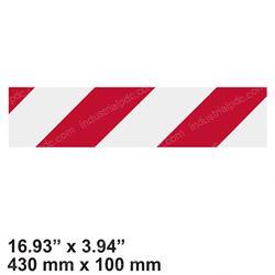 Picture of Decal - Red White Warn Chevron