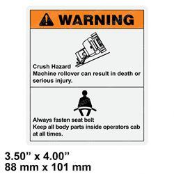 Picture of Decal-Warning-Wear Seat Belt