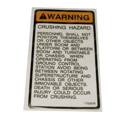 Picture of Decal - Crush Hazard