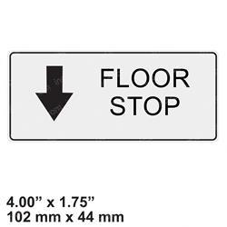 Picture of Decal - Floor Stop (ami)