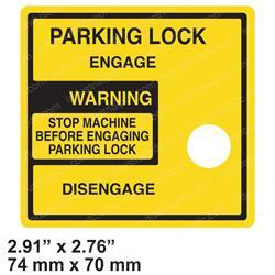 Picture of Decal - Park Lock