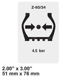 GENIE 82589GT DECAL - TIRE SPECS Z60