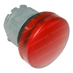 Picture of Head-Pilot Light Red Metal