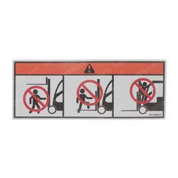 Picture of Decal - Mast Warning