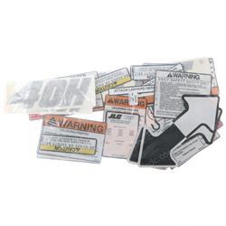 Picture of Decal + Placard 40h Kit