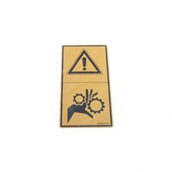 Picture of Warning Sign,rotating,parts