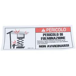 Picture of Decal - Danger Elec Hazard Gs