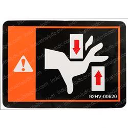 Picture of Decal-Hand Caution