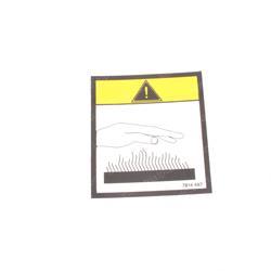 Picture of Decal - Warning Heat