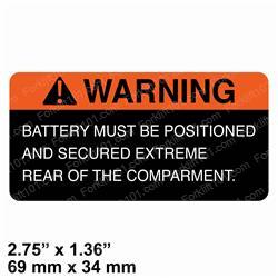 cl8060625 DECAL-BATTERY WARNING