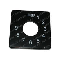 Picture of Legend Speed Control Plate
