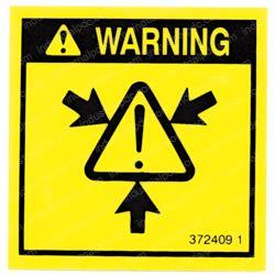 Picture of Decal - Warning