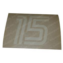 Picture of Plate - Capacity Indi