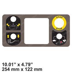 Picture of Decal - Control Panel