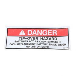 Picture of Decal - Danger Batteries C-Wt